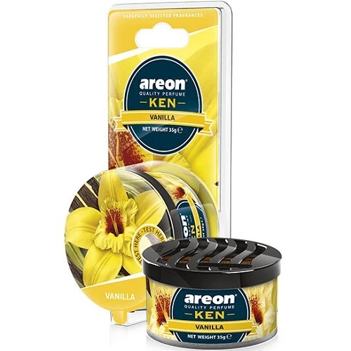 Ароматизатор AREON KEN ваниль баночка на блистере