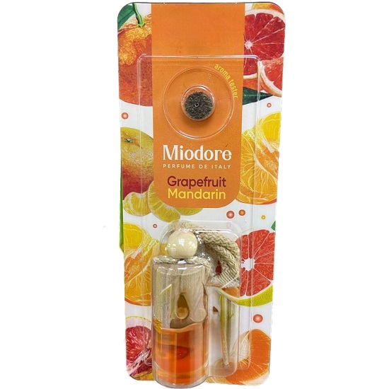 Ароматизатор MIODORE - GRAPEFRUIT-MANDARIN флакон с дер.крышкой
