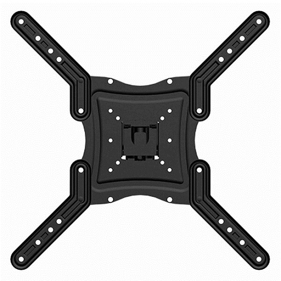 Кронштейн ROMBICA TV CLIP WM-R40X, черный, 17-55" до 35кг, наклонно-поворотный