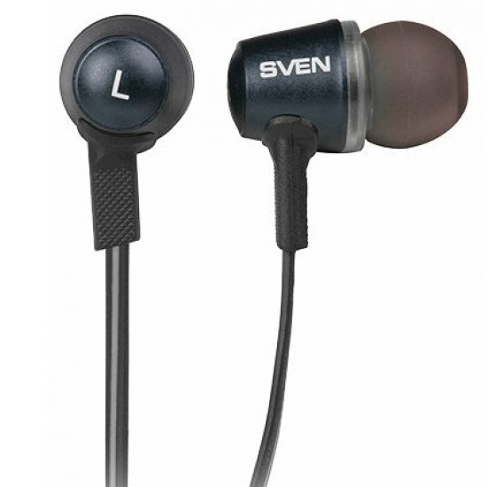 Наушники SVEN E-290M чёрный-серый с микрофоном