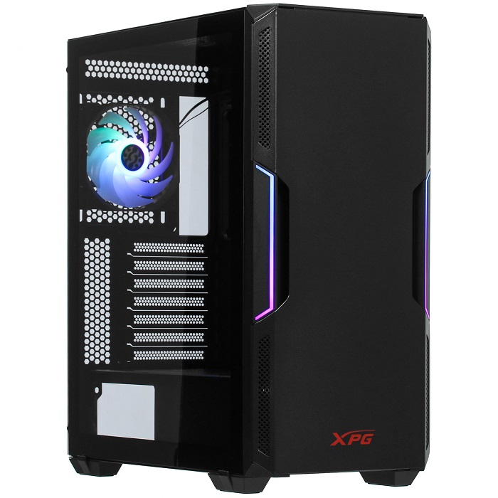 Корпус ADATA XPG STARKER черный Mid-Tower, Micro-ATX, Mini-ITX, Standard-ATX, USB 3.2 Gen1 Type-A