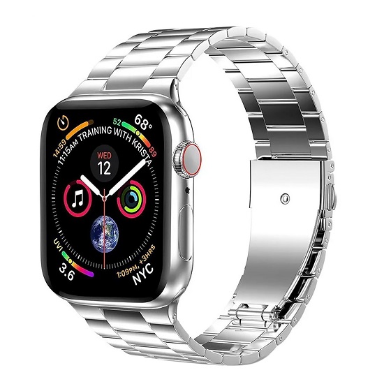 Металлический ремешок ApW36 для Apple Watch 42/44/45/49 mm (silver)