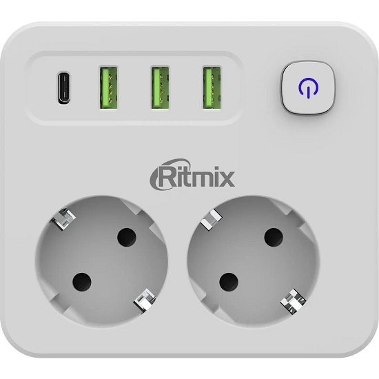Сетевые разветвитель RITMIX RM-023PD White
