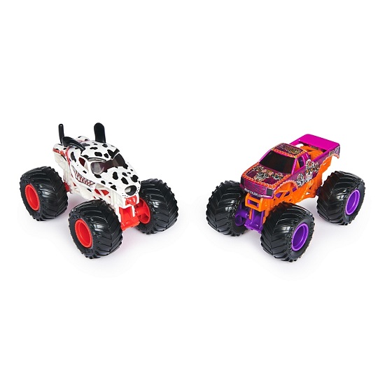 Монстер Джем. Игровой набор 2 машинки 1:64 в асс. 4 вида. Monster Jam.