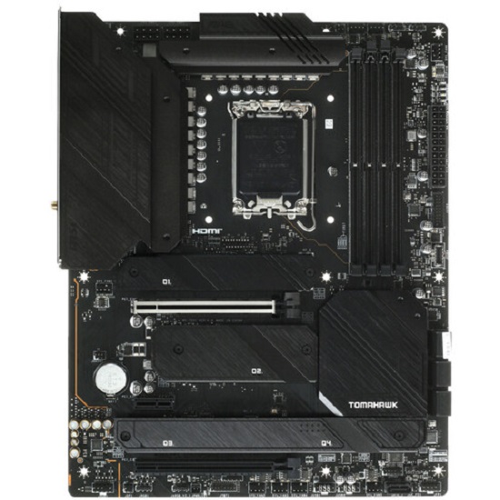 Материнская плата MSI MAG Z790 TOMAHAWK WIFI, LGA 1700, Intel Z790, 4xDDR5, 7xSATA, 4xM.2, 1xPCIe 4.0 x4, 1xPCIe 5.0 x16, 1xHDMI, 1xDP, 1x2.5Gb LAN, 4