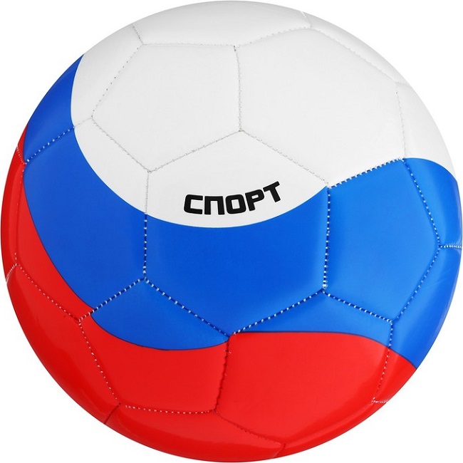 Мяч футбольный MINSA «РОССИЯ», PU, машинная сшивка, 32 панели, размер 5 7393184