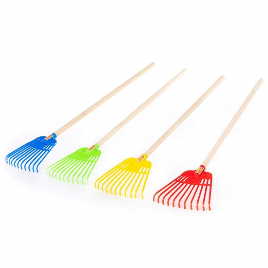 Грабли ПОЛЕСЬЕ №14 (деревянный черенок, длина - 79 см) 41043