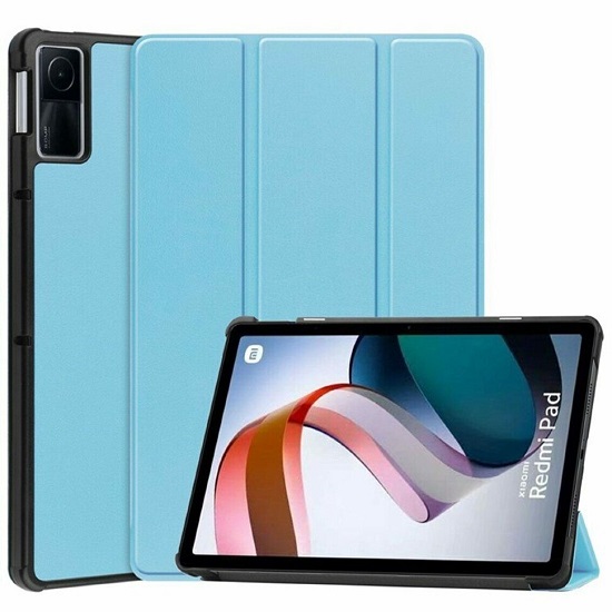 Чехол футляр-книга ZIBELINO для Xiaomi Redmi Pad SE 11.0" (голубой)