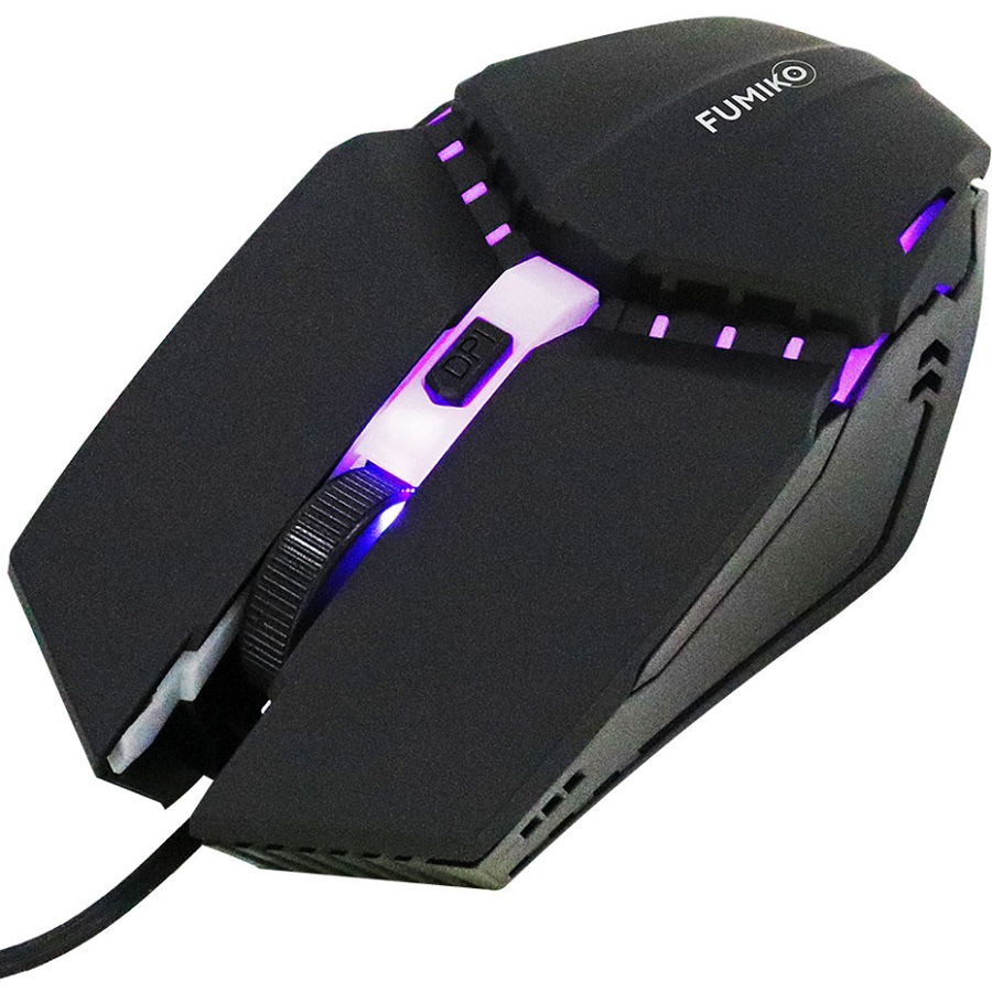Мышь FUMIKO NIGHTHAWK с подсветкой черная