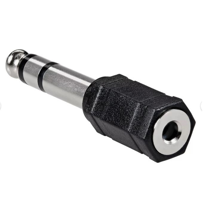 Переходник Jack 6.35 >--> Jack 3.5 VCOM CA546
