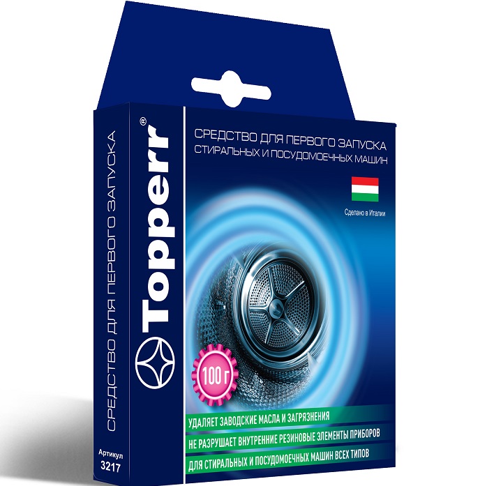 Средство для первого запуска стиральных и посудомоечных машин TOPPERR 32171, 250г