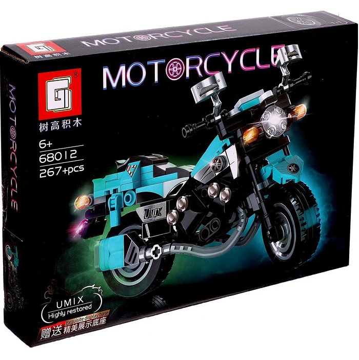 Конструктор Мототехно «Байк», 267 деталей