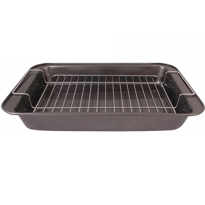 Форма для запекания с решеткой R-055, размер: 37,5*25,5*5 см арт.191307