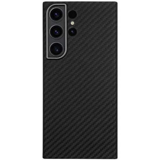 Задняя накладка K-Doo Kevlar для SAMSUNG Galaxy S24 Ultra, под карбон, черный