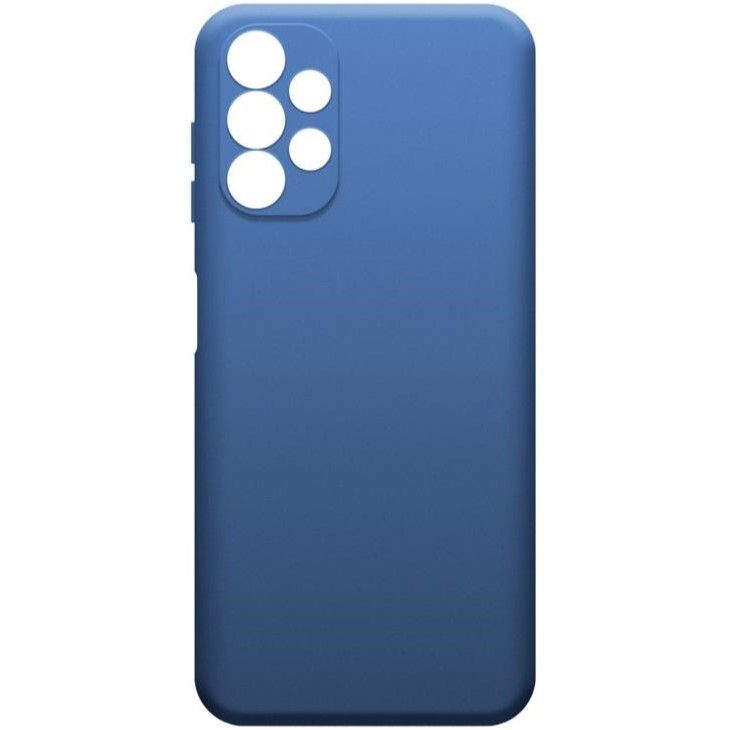 Задняя накладка SILICONE COVER для Samsung Galaxy A13 синий