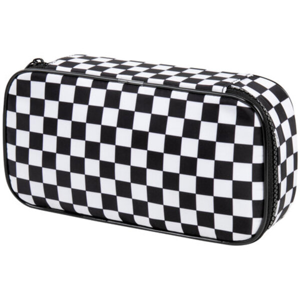 Пенал-органайзер BRAUBERG "Black and white" 22x11,5x6 см 271572