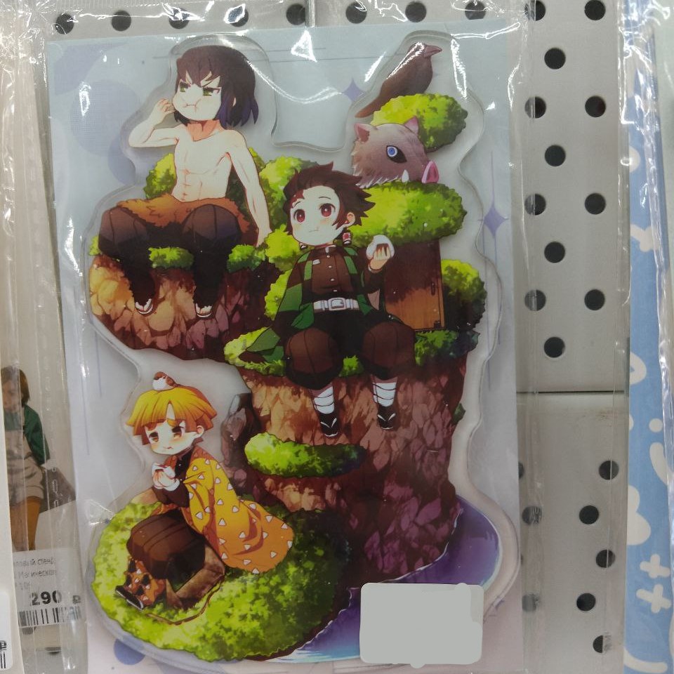 Акриловый стенд (13-15см) 2D Лезвие разрезающее, № 120