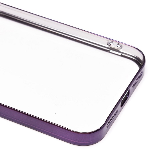 Задняя накладка PC073 для iPhone 11 (violet) (213780) с закрытой камерой