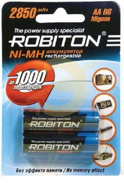 Аккумулятор ROBITON R06 2850 mAh BL-2