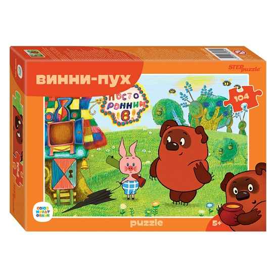 Пазл Step Puzzle 104 "Винни Пух"