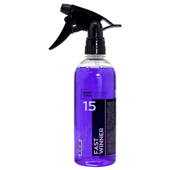 Быстродействующий очиститель резины, пластика, винила Smart Open Fast Winner 500мл 151505
