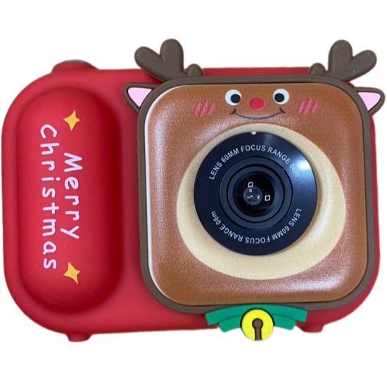 Фотоаппарат детский S11 Рождественская красная модель