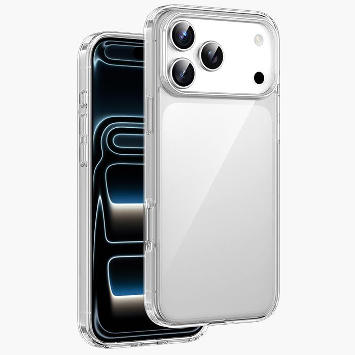 Задняя накладка KEEPHONE HYBRID TRANSPARENT CASE для iPhone 17 PRO, CLEAR
