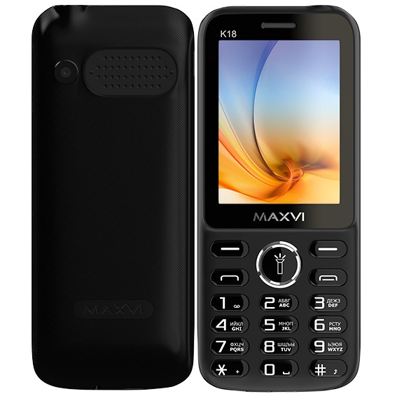 Телефон MAXVI K18 Black