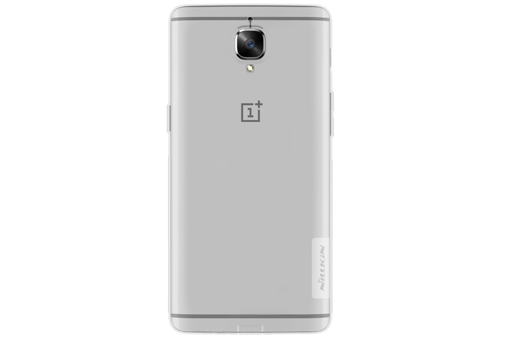 Силиконовый чехол NILLKIN для ONEPLUS 3/3T прозрачно-белый (Nature)