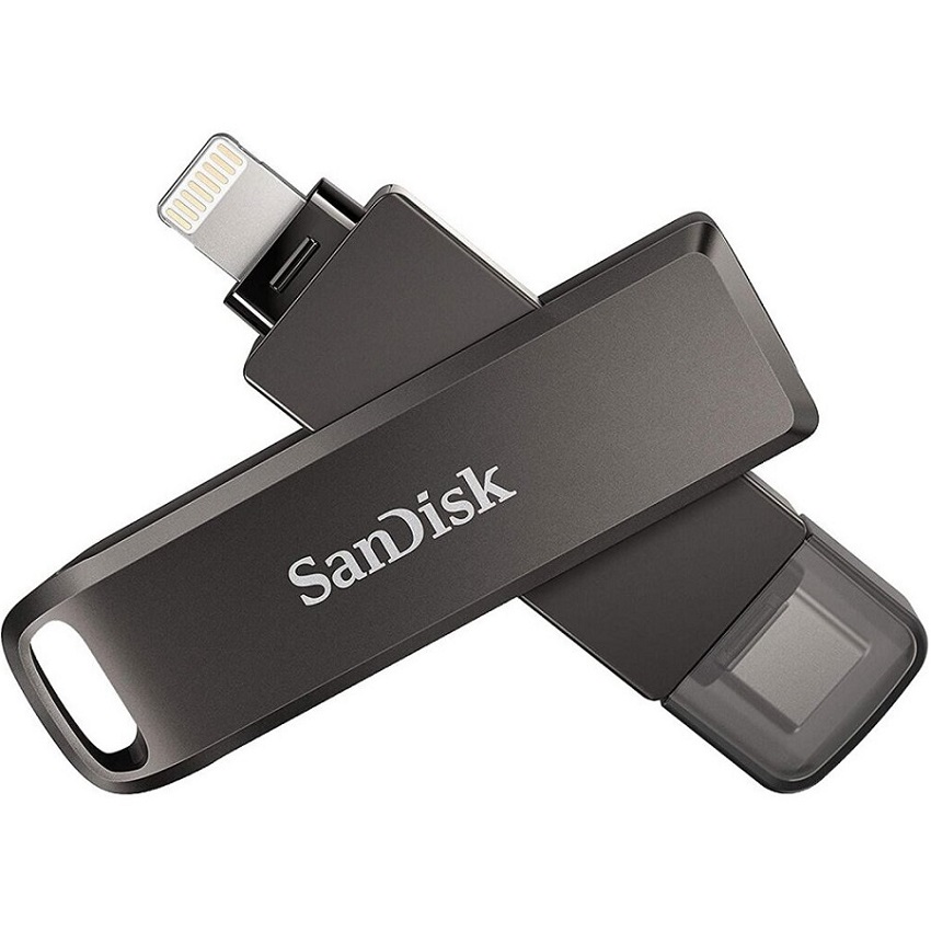 USB 128Gb SanDisk Luxe iXpand  for iPhone and iPad (Lightning/iPhone/iPad/Mac/USB Type-C)