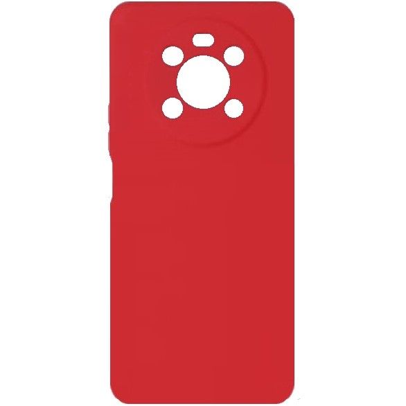 Задняя накладка AKSS Soft Touch для Honor X9 (2022), красный