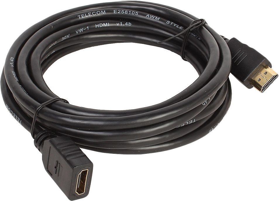 Кабель-удлинитель HDMI  5.0м TELECOM 1.4V (VHD6105D-5M)