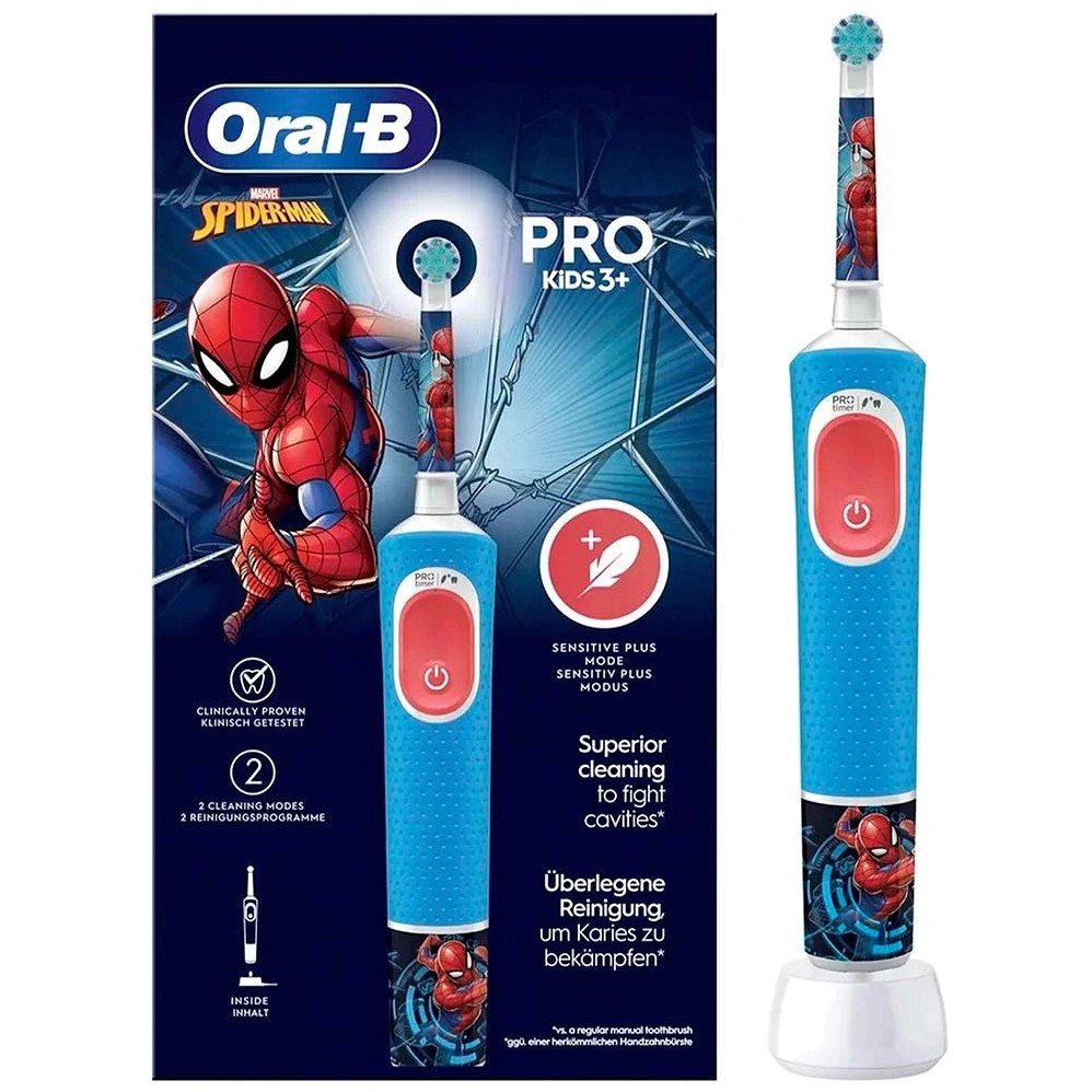 Зубная щетка ORAL-B Vitality Pro 103 Kids Spiderman (D103.413.2K)