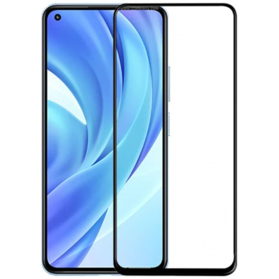 Противоударное стекло 5D ZIBELINO для Xiaomi Mi 11 Lite черное
