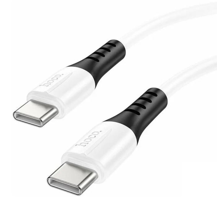 Кабель Type-C <--> Type-C  1.0м HOCO X82, белый