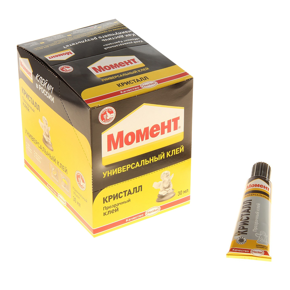 Клей "Момент: Кристалл", 30 мл