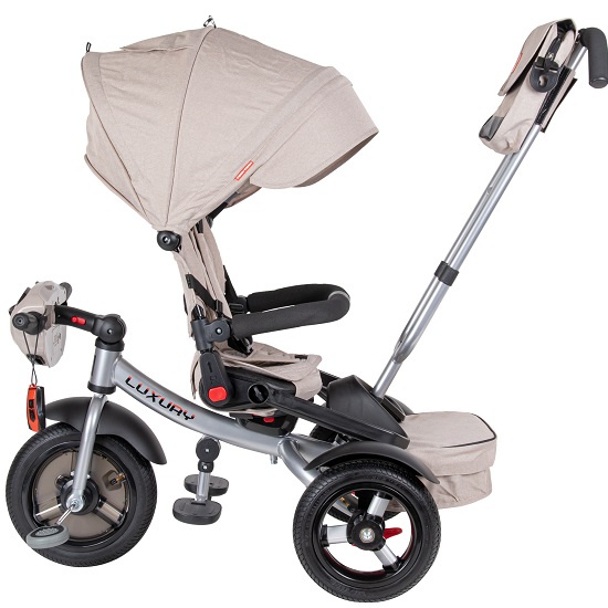 Велосипед 3-колесный TECH TEAM Luxury бежевый