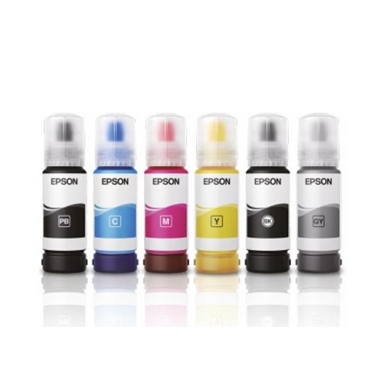 Чернила Epson L8160 / L8180, комплект 6 цветов