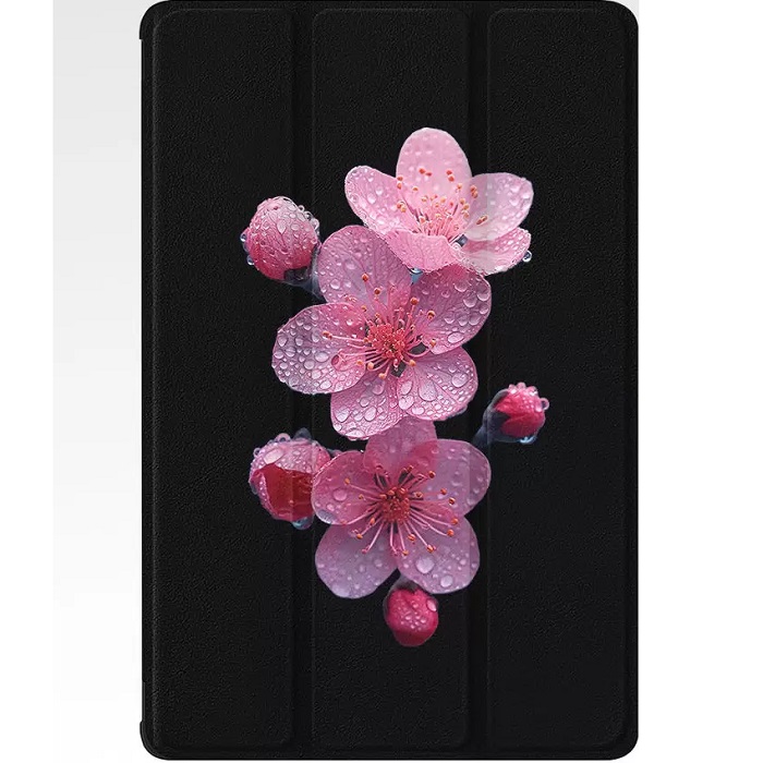 Чехол футляр-книга ZIBELINO для Xiaomi Pad 7/7 Pro 11.2" (черный) 8005 САКУРА РОЗОВАЯ