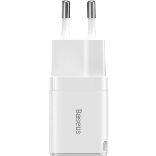 Сетевое ЗУ 1Type-C BASEUS 30W Fast Charger 1C (CCGN010102) белый