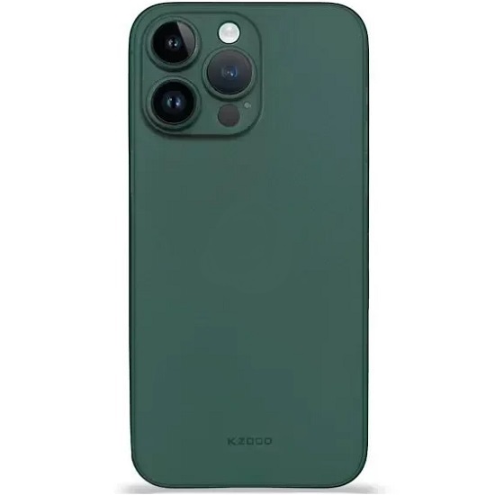 Задняя накладка KZDOOO Air Skin для iPhone 15 Pro Green