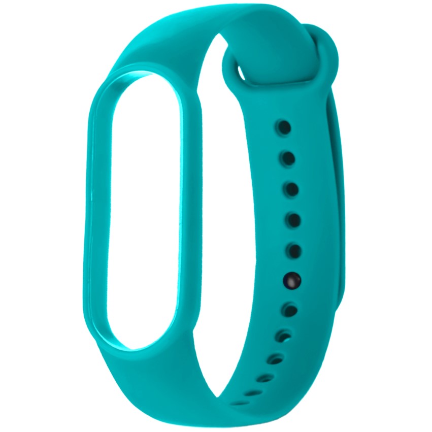 Силиконовый ремешок ISA для Mi Band 7 silicon loop teal green #17