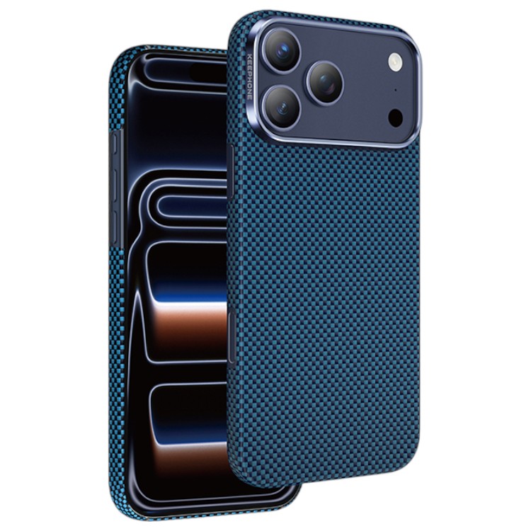 Задняя накладка KEEPHONE KEVILAR NORRA MAGSAFE CASE для iPhone 17 PRO MAX INDIGO