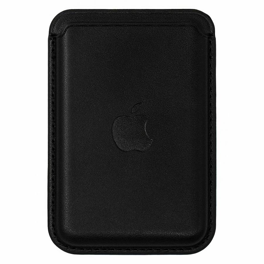 Кошелек для карт Leather Card Holder с анимацией (крепкий магнит) (Black)