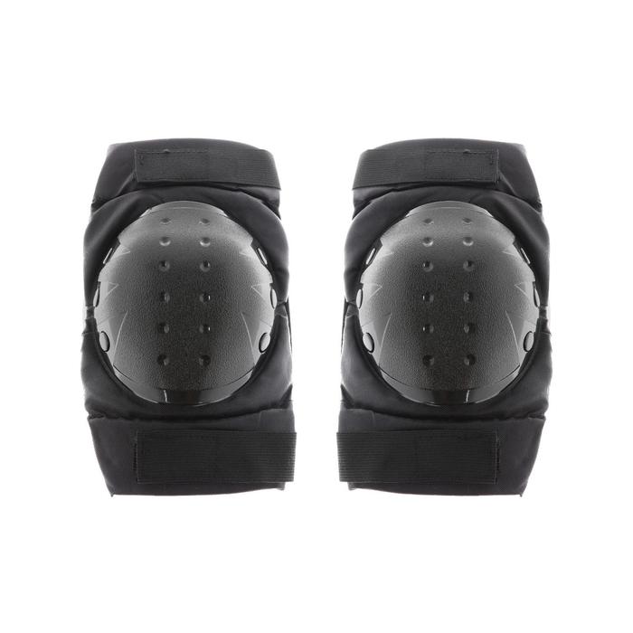 Наколенники мотоциклетные, взрослые, цвет черный, набор 2 шт NK 85   6300805