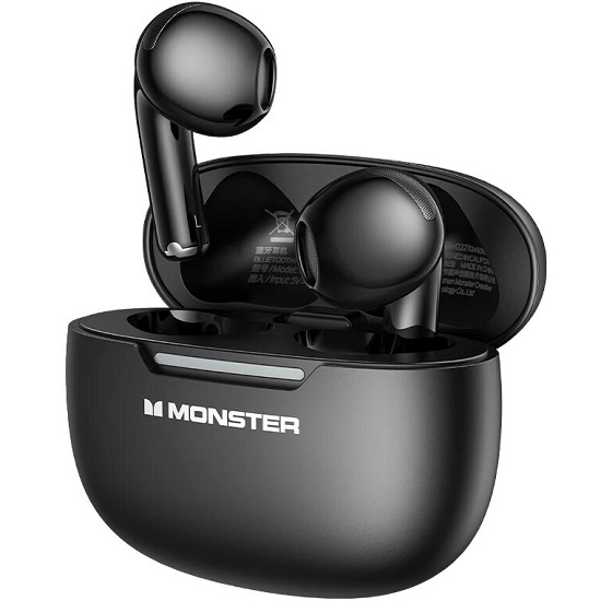 Наушники MONSTER N-Lite 208, чёрные
