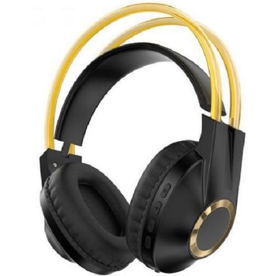 Наушники QUMO Party Rave ВТ 0078, черная с золотым