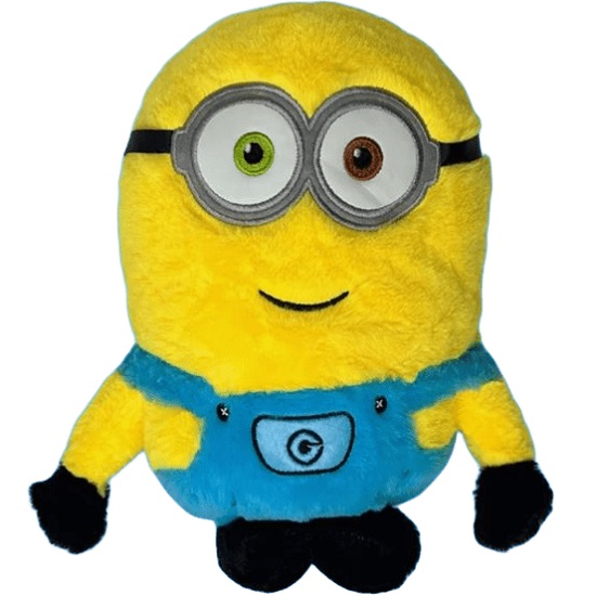 Мягкая игрушка Желтый человечек в очках 30 см