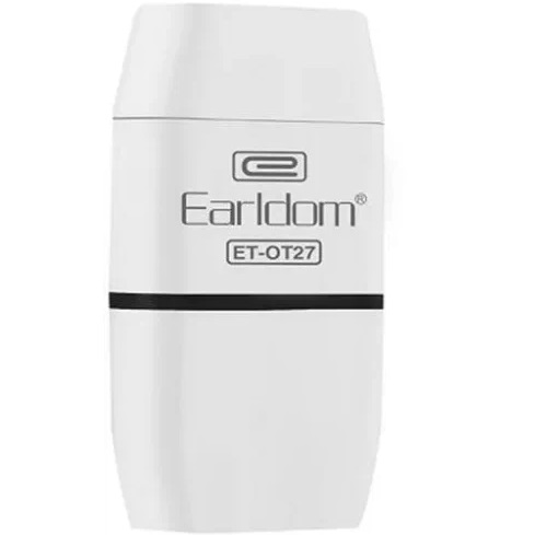 Кардридер EARLDOM ET-OT27, белый, с голубой полосой