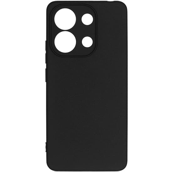 Силиконовый чехол DF для Xiaomi Redmi Note 13 (4G) DF xiCase-104 (black)